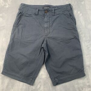 American Eagle Men's Shorts Size 28 Blue Next Level Flex Longer Length